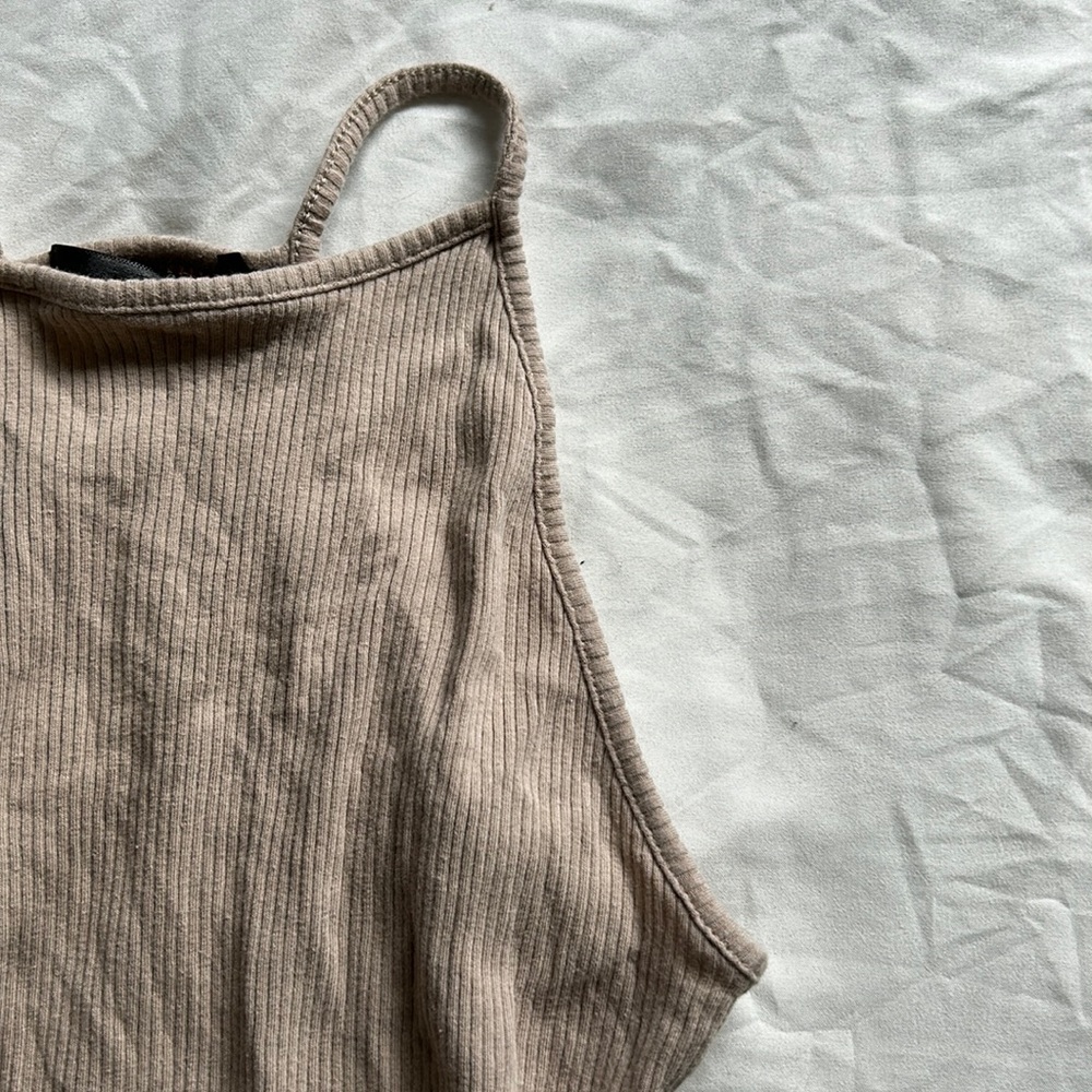 Beige Bodysuit